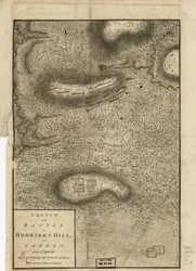 Sketch of the Battle of Hobkirks Hill, Near Camden, on the 25th April, 1781