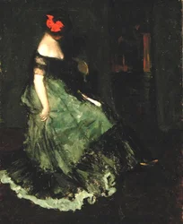 The Red Bow, c.1902