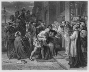 Wolsey at Leicester Abbey, from the picture in the Royal Collection