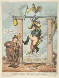 Napoleon Dance in Holland, January 1, 1814