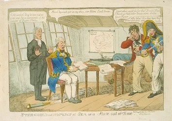 Sternhold and Hopkins at Sea or a Stave out of Time, 1809