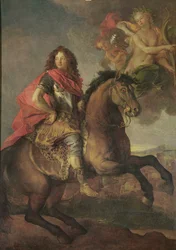 Portrait of Armand Jean Vignerot, Duc de Richelieu at the Siege of Castellamare in 1647