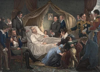 Death of Napoleon, 1825