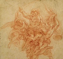 God the Father Supported by Angels