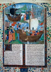 Tristan and Iseult Leave Ireland