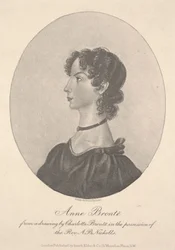 Anne Brontë, Engraved by Walker & Boutall
