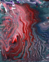 Acrylic Pouring, 2020