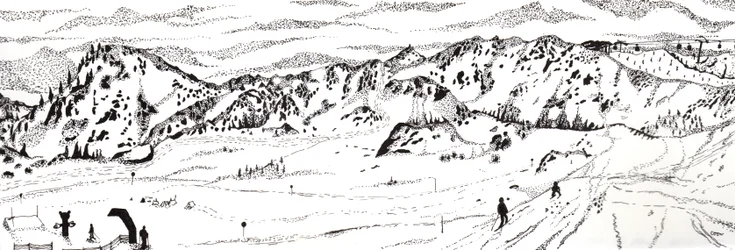 Skiing in Austria #2, 2020