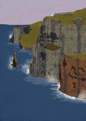 Towering Cliffs Lighthouse