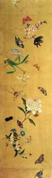 One Hundred Butterflies, Flowers and Insects (detail from a handscroll)