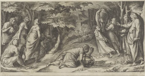 The Israelites Fleeing Egypt