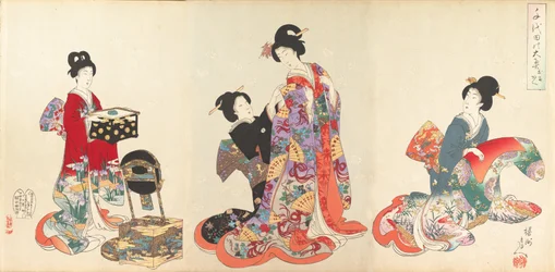 Chiyoda Castle Album of Women, 1895