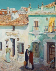 Street Scene, La Ronda, Spain