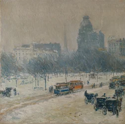 Winter in Union Square