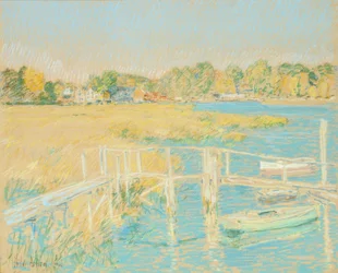 Up the River, Late Afternoon, October