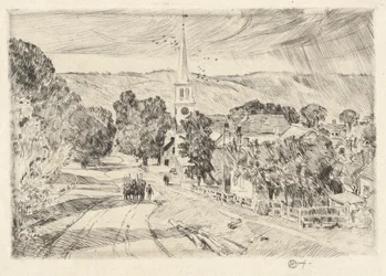 Vermont Village, 1923
