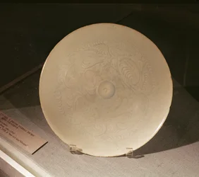 Bowl with an incised floral decoration, from Nanchang, Jiangxi Province, Sung Dynasty, 12th-13th century