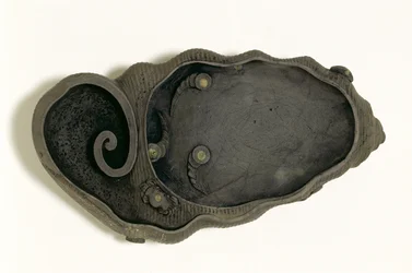 Tuan inkstone in the form of a conch shell