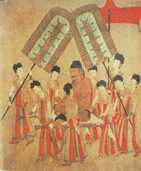 Yongle Emperor, facsimile of original Chinese scroll