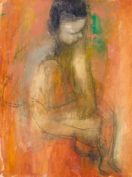Alex, Abstract Life Painting, 2021