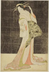 A Selection of Beauty from the Pleasure Quarters: Courtesans Hired for the New Year