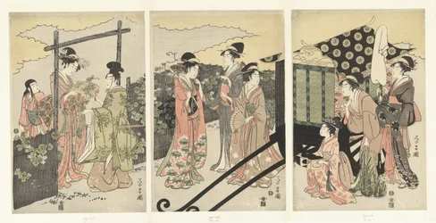Prince Genji and Yugao