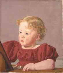 Ida Thiele, the Future Mrs. Wilde, as a Child