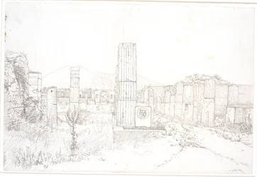 Part of the Forum in Pompeii