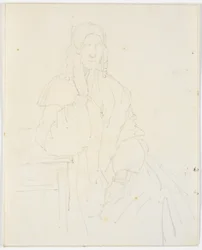 Sketch of Commander Købke