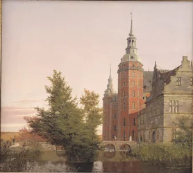 Frederiksborg Castle Seen from the Northwest