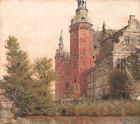 Frederiksborg Castle Seen from the Northwest. Study