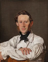 Portrait of the Animal Painter Christian Holm