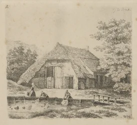 Three Women Doing Laundry in Beek