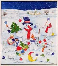 Snowman and Friends