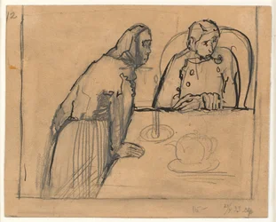 The Soldier Visits His Old Mother