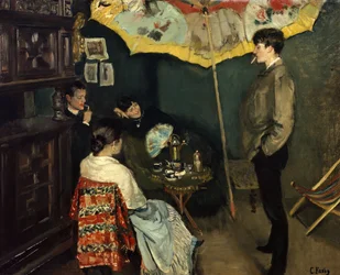 A Corner in My Studio