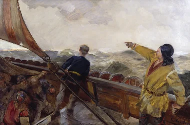 Leif Erikson Discovers America
