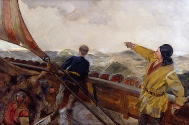Leif Erikson Discovers America