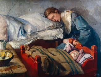Sleeping Mother