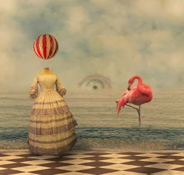 Whimsical Seaside Dream