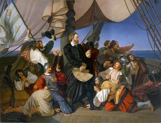 Christopher Columbus Discovers America