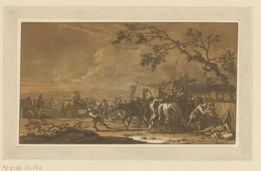 Soldiers in the Camp
