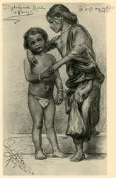 Sinhalese girls, Kandy, Ceylon, 1898