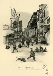 Street in Hong Kong