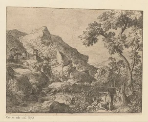 Arcadian Mountain Landscape