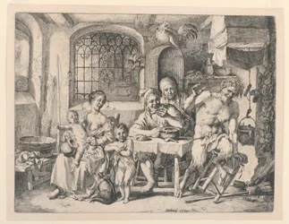 Satyr in the Peasant