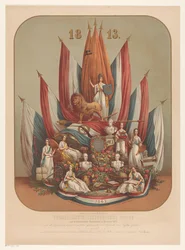 Allegorical Representation in Memory of the Memorable Revolution in November 1813