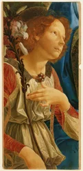 Study of the Angel Gabriel (detail)