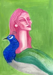 Lady and The Peacock
