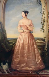 Portrait of the Grand Duchess Alexandra Nikolaevna